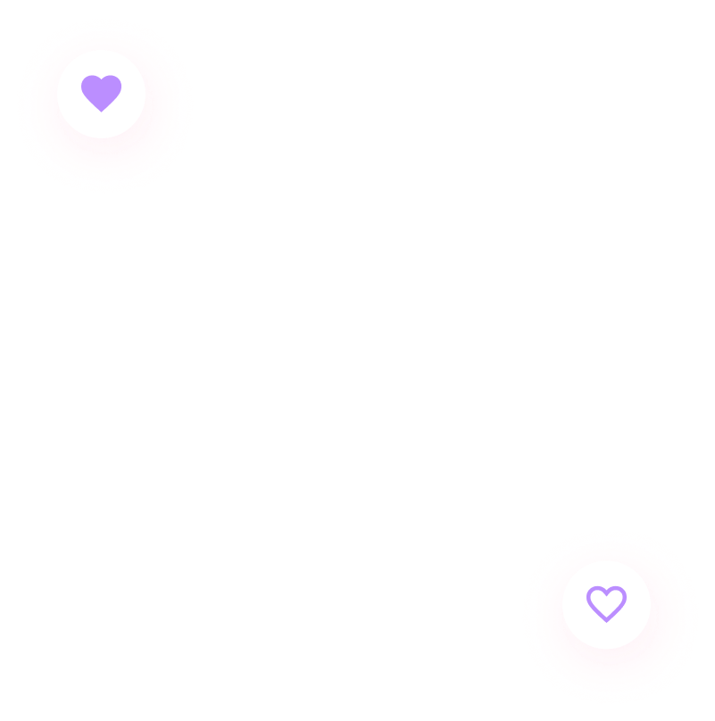 Phone hearts overlay